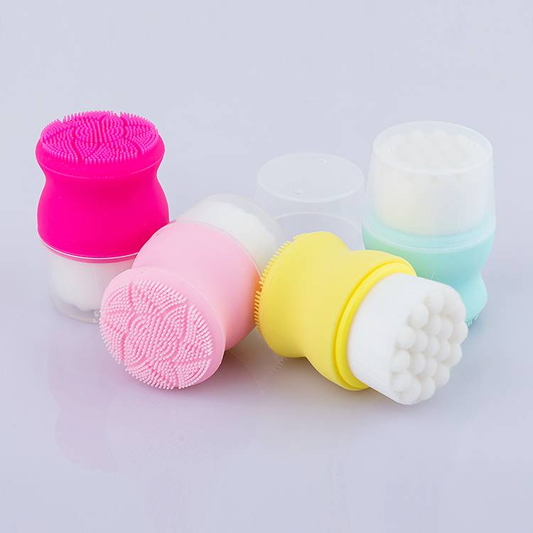 Double Side Multifunctional Face Washing Brush Skin Cleaner Machine Exfoliator Facial Cleaning Brush