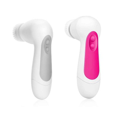 Best Selling Products 2021 5 In 1 Electric Facial Cleaning Brush Portable Face Cleansing Brush