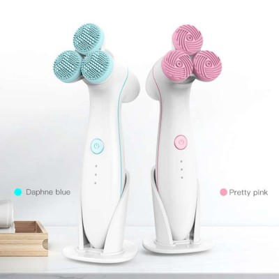 Face Massage Brush Sonic Electric Rechargeable Brush 3D Facial cleaning brush