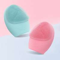 Beauty deeply clean high frequency facial machine portable silicon facial cleanser face cleaning brush